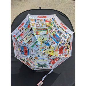 2002 New Newspaper Umbrella Comic Strip Peanuts Ga